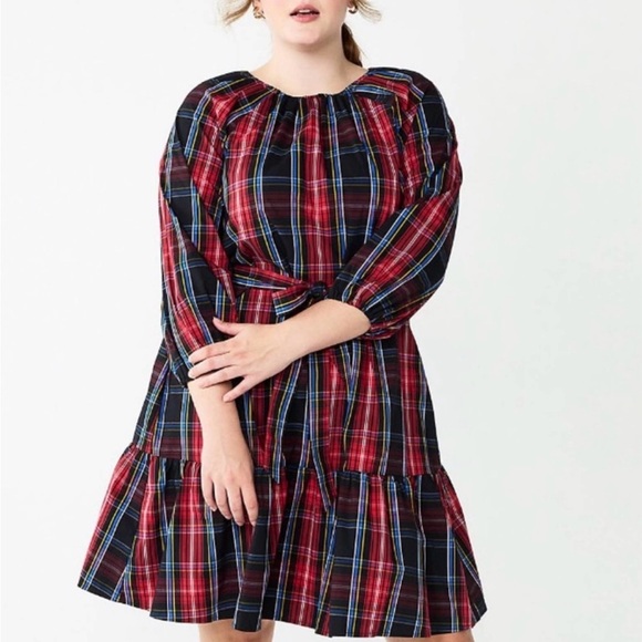 Draper James Dresses & Skirts - DRAPER JAMES RSVP LONG SLEEVE TIERED BOW BACK DRESS NWT